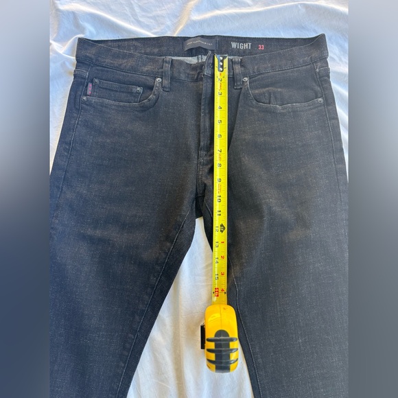 John Varvatos Black Skinny Jeans Sleek Modern Design - Picture 7 of 11